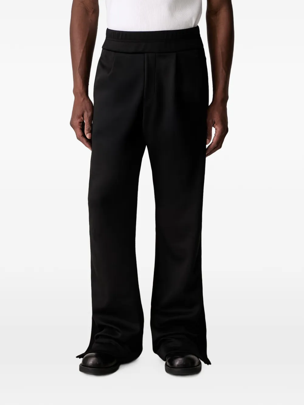RHUDE Trofeo zip-cuff track pants - Nero