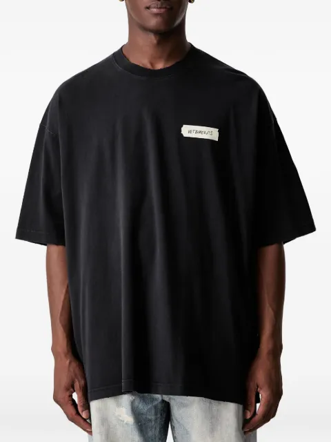 VETEMENTS logo-patch T-shirt