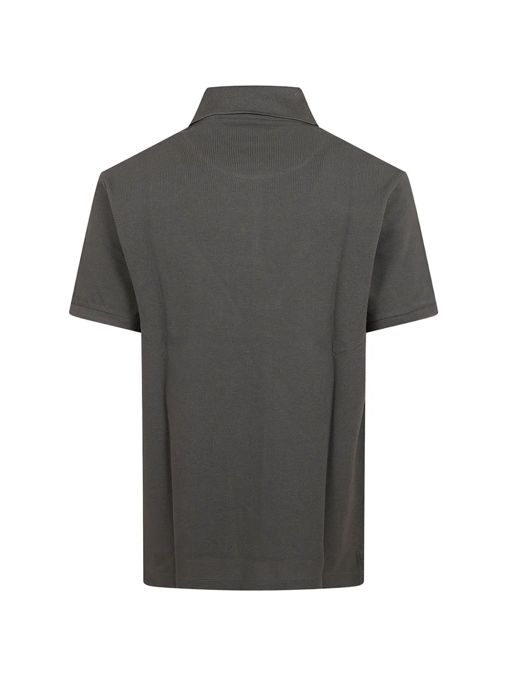 ETRO Piqué poloshirt met geborduurd logo Grijs