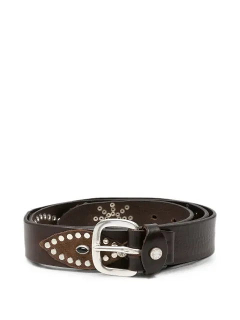 ERALDO stud-embellished leather belt