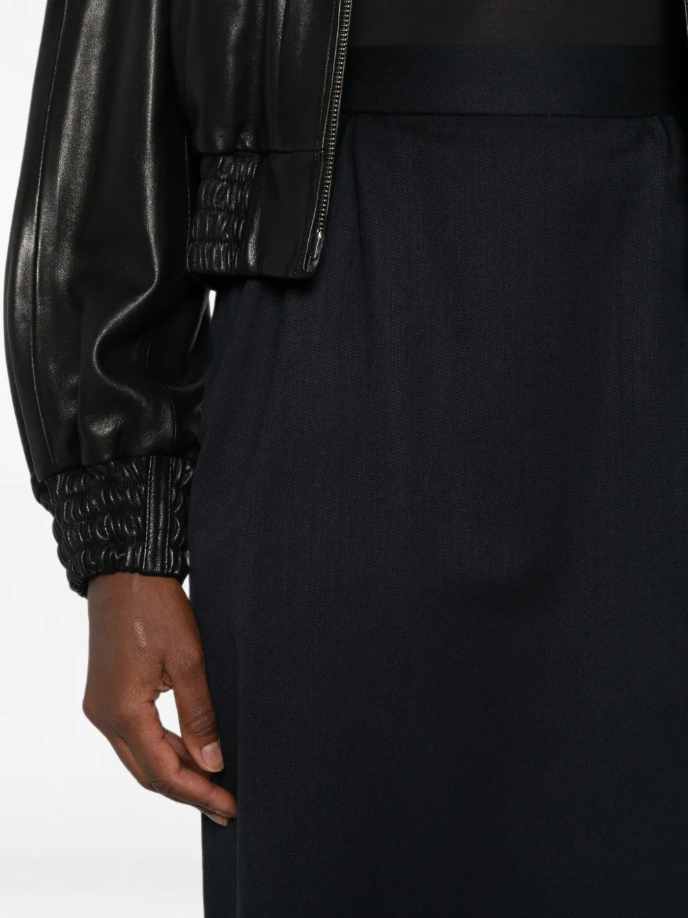 Vivienne Westwood Rok met knoopsluiting Blauw