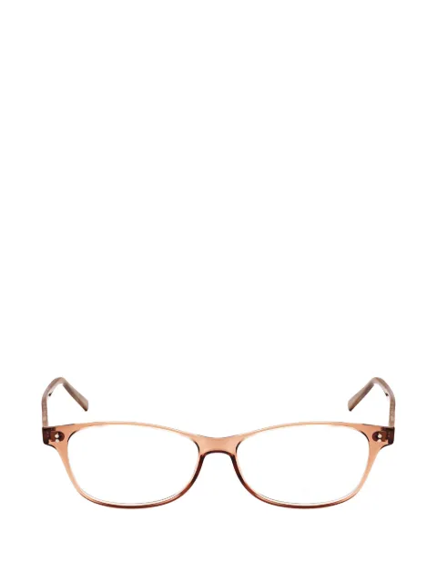 Ferragamo Eyewear marble-effect cat-eye glasses