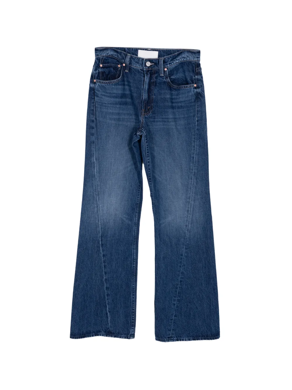 MOTHER The Bookie Twist Sneak jeans - Blu