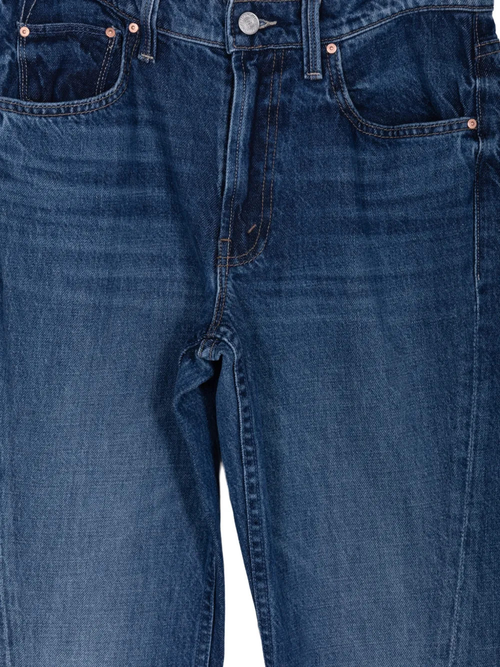 MOTHER The Bookie Twist Sneak jeans Blauw