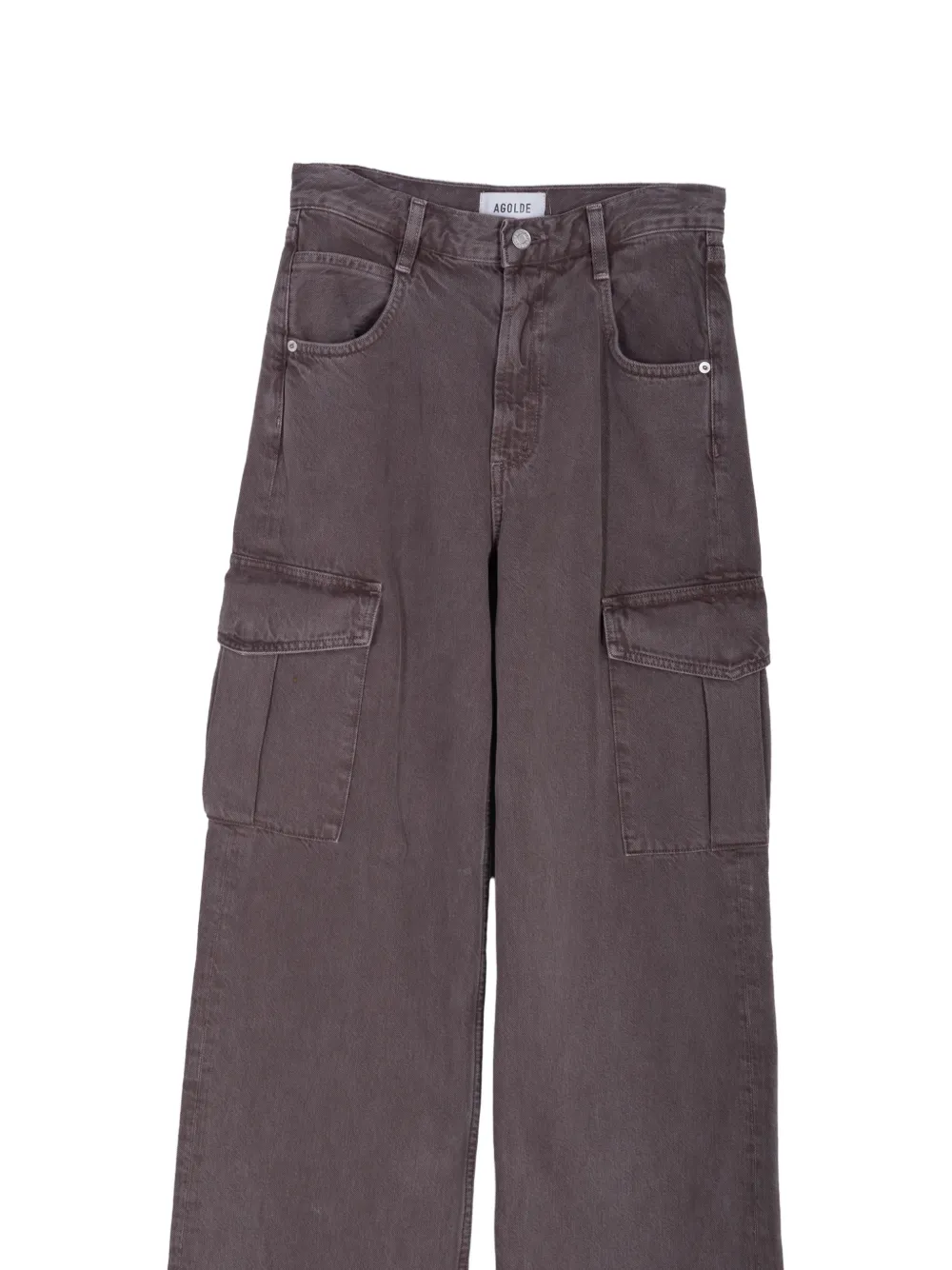 AGOLDE Minka cargo pants Paars