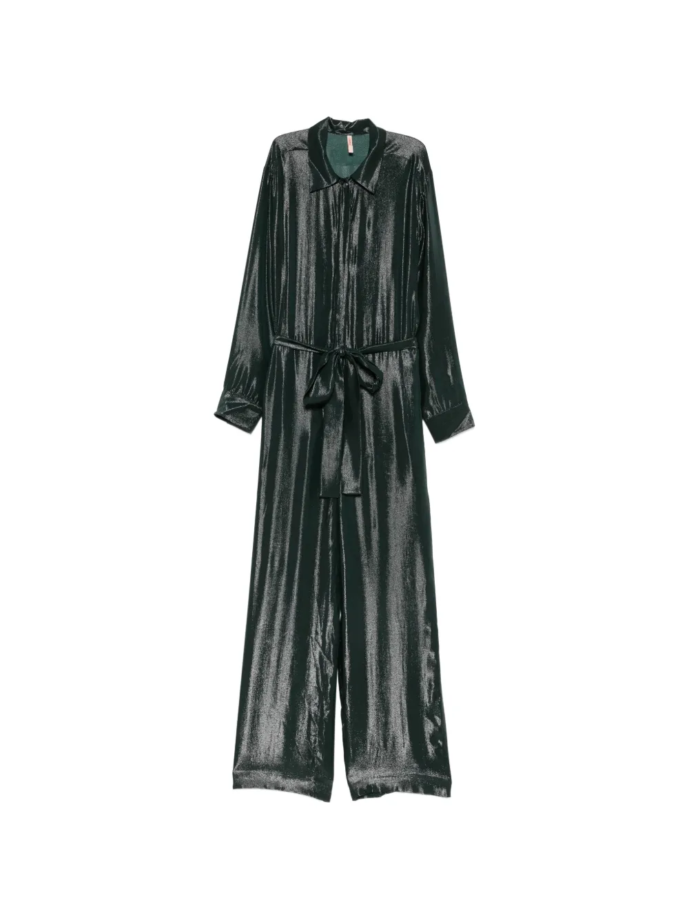 Indress Jumpsuit mit Gürtel - Schwarz