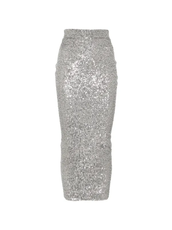 Maticevski Exotic Skirt in Grey