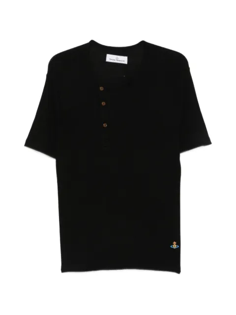 Vivienne Westwood Orb asymmetric-neck T-shirt