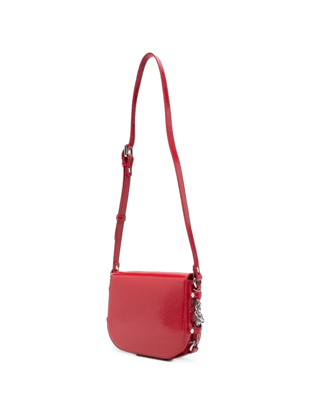 Vivienne Westwood Hunter crossbodytas met Orb-plakkaat Rood