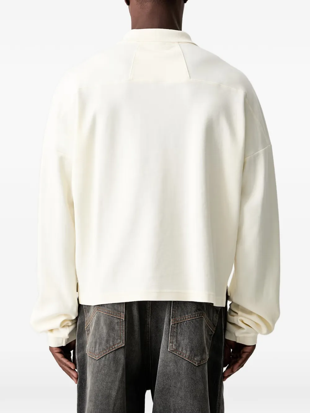 RHUDE Katoenen poloshirt Beige