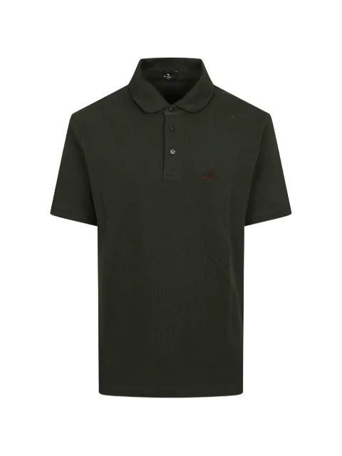 ETRO Pegasus-embroidered polo shirt