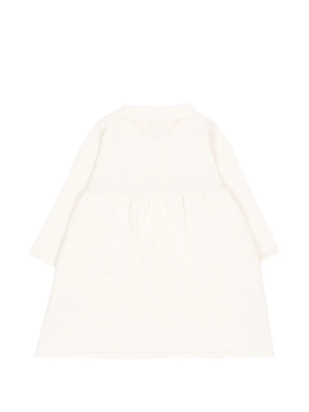 Petit Bateau Jurk met knopen Wit
