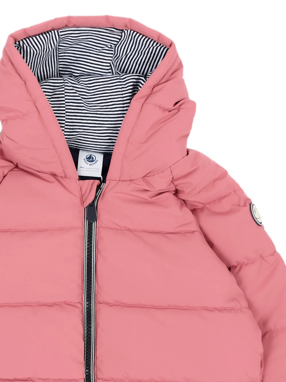 Petit Bateau Jack met capuchon Roze