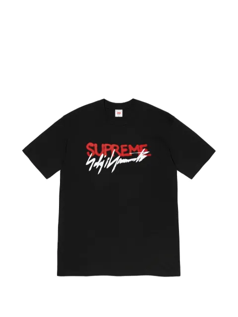 Supreme x Yohji Yamamoto logo-print T-shirt