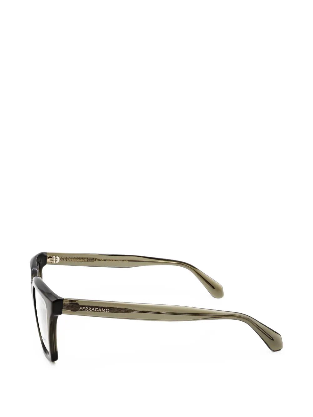 Ferragamo square-frame glasses Groen