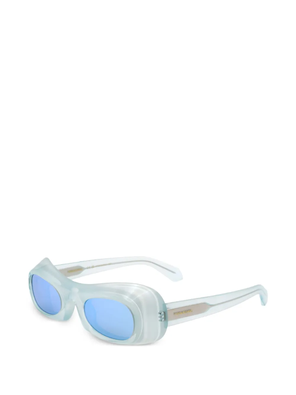 Ferragamo Eyewear oval-frame sunglasses - Blu
