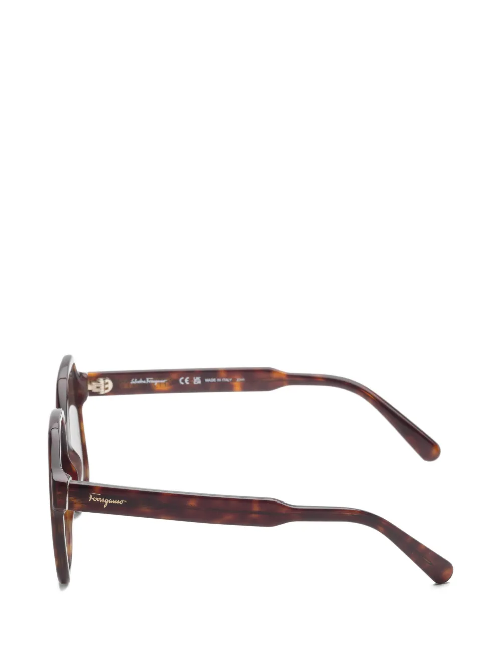 Ferragamo Eyewear geometric-frame sunglasses Bruin