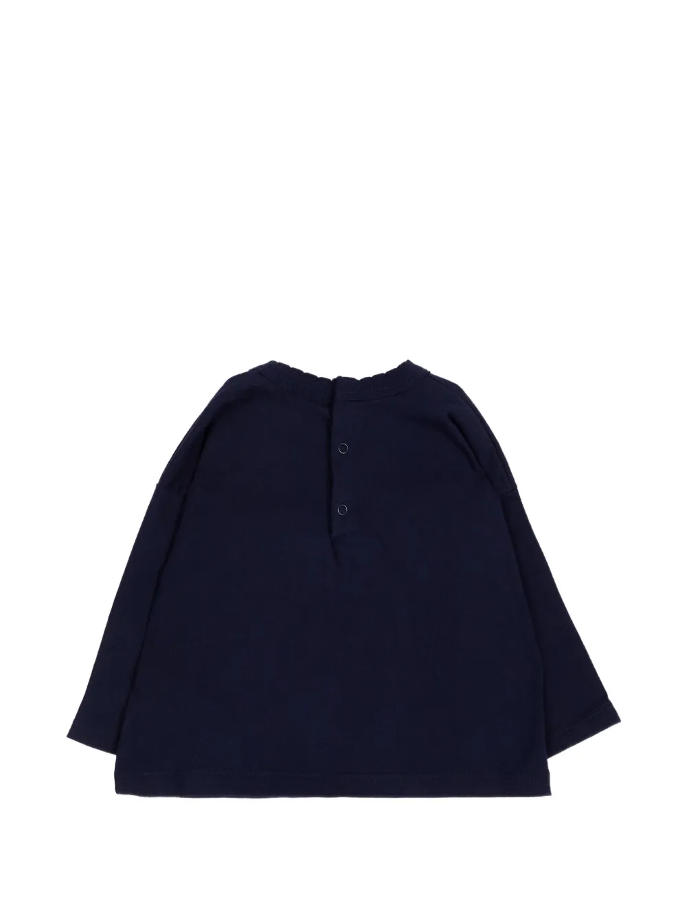 Petit Bateau T-shirt met hartprint Blauw
