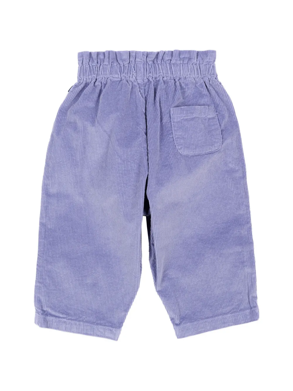 Petit Bateau Ribfluwelen broek met strikdetail Paars