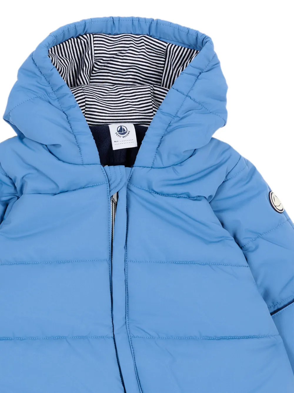 Petit Bateau Skipak met capuchon Blauw