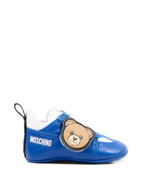 Moschino Kids Teddy Bear touch-strap sneakers