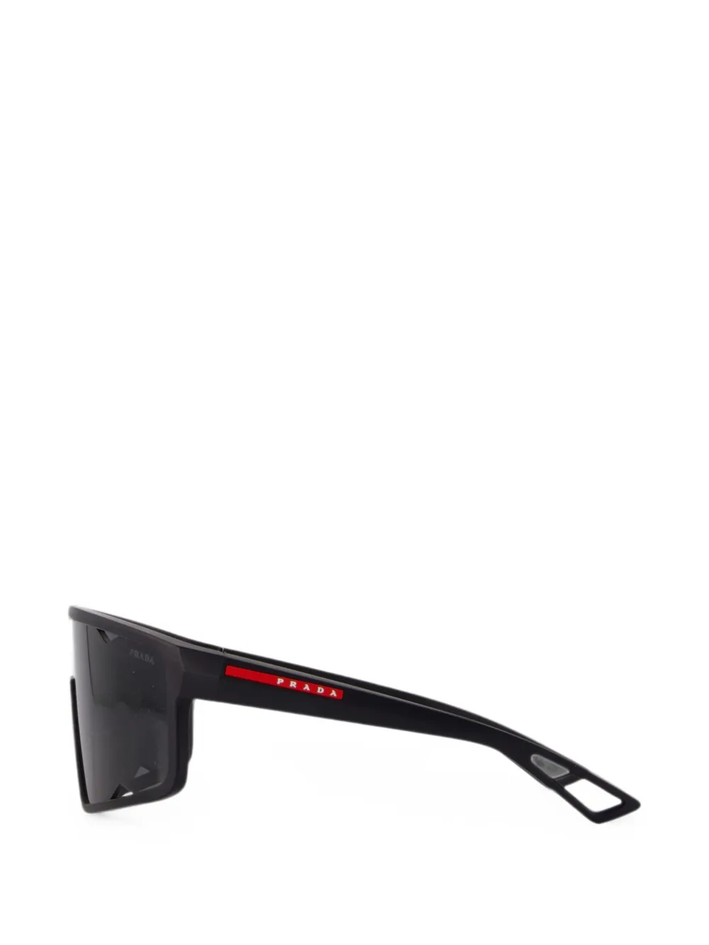 Prada Eyewear Zonnebril met geometrisch montuur Zwart