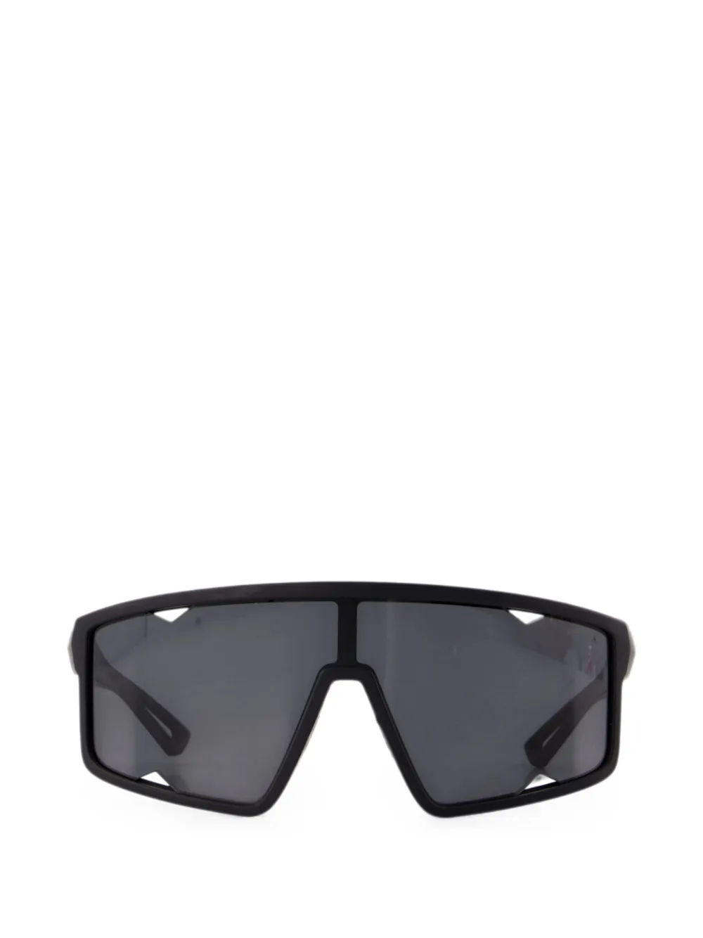 Prada Eyewear geometric-frame sunglasses - Nero
