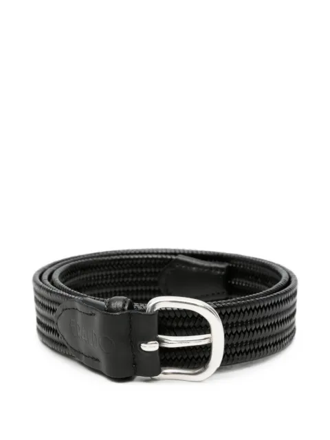 ERALDO woven-design buckle-fastening belt