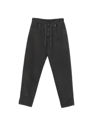 Gucci Web-stripe wide-leg Jeans | Black | FARFETCH