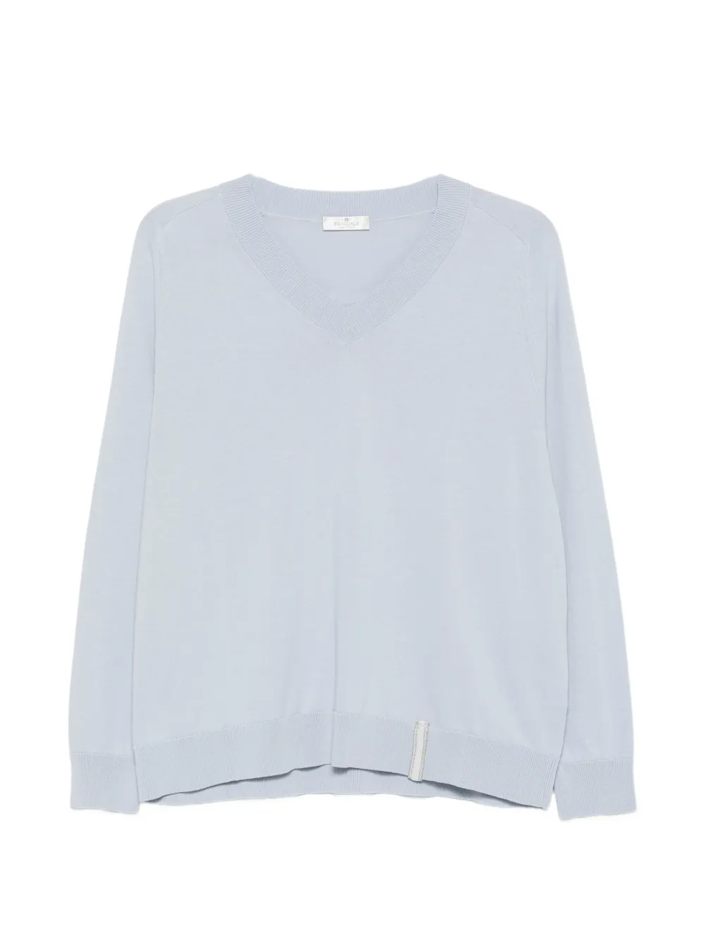 PANICALE Maglione con scollo a V - Blu