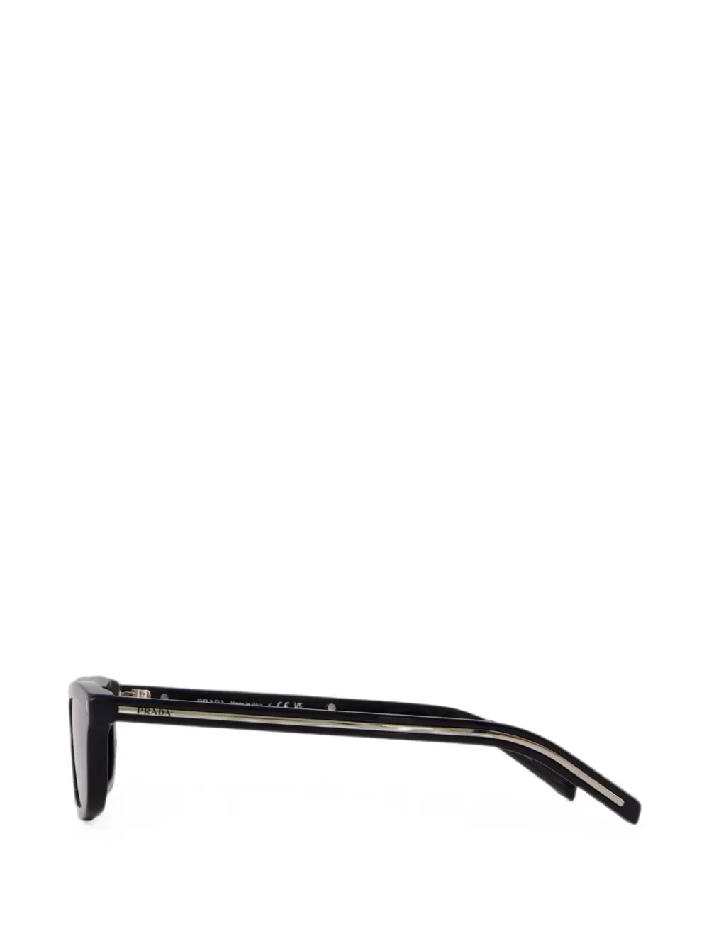 Prada Eyewear rectangle-frame sunglasses Zwart