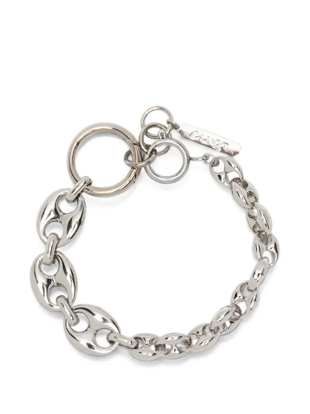 Justine Clenquet Akari chain-link bracelet - Argento