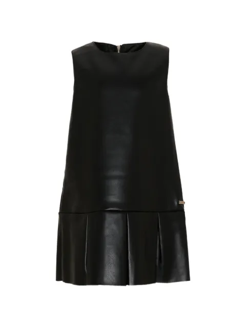 John Richmond Junior pleated-skirt sleeveless dress
