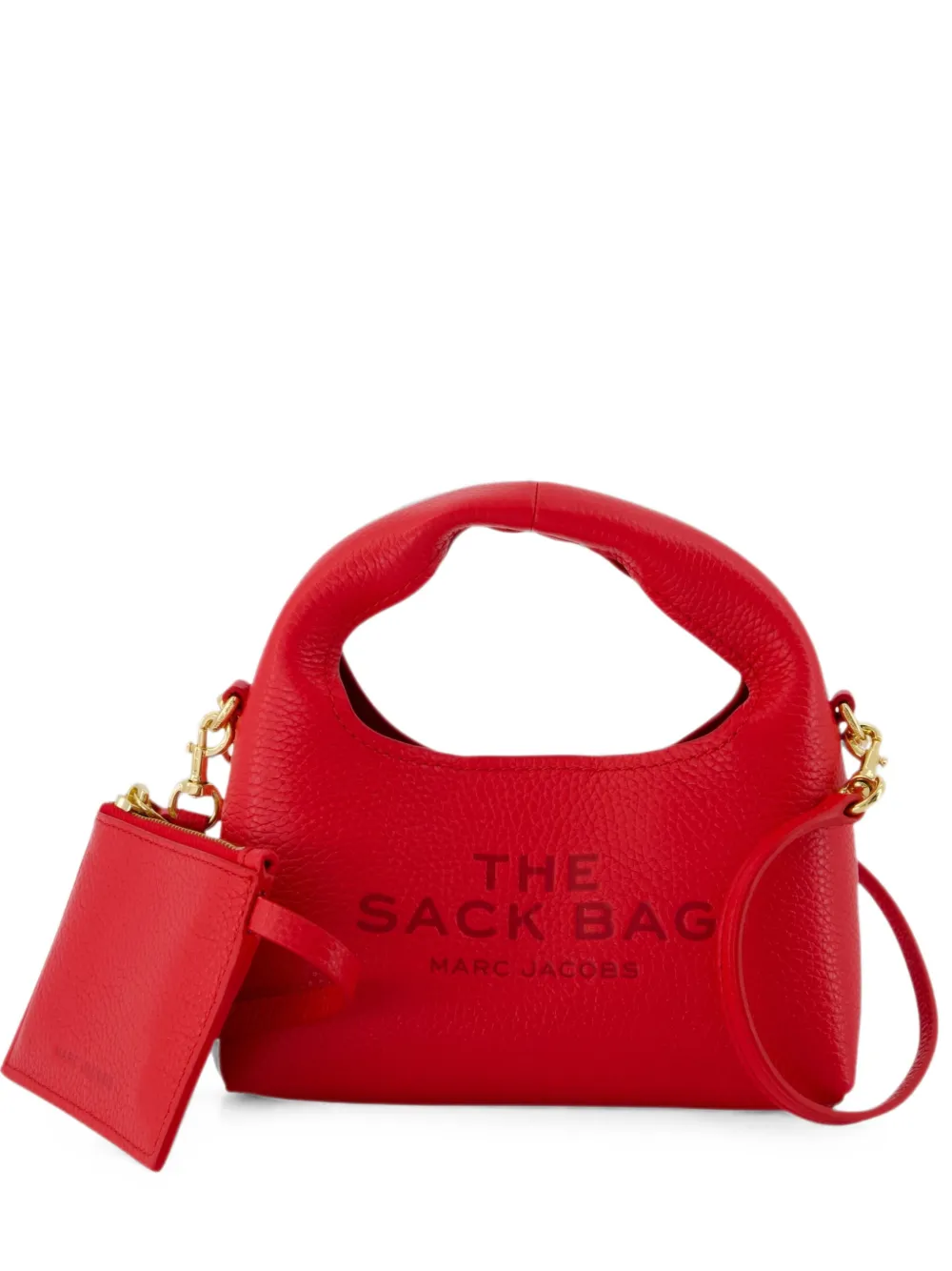 Marc Jacobs The micro crossbody Sack bag - Rosso
