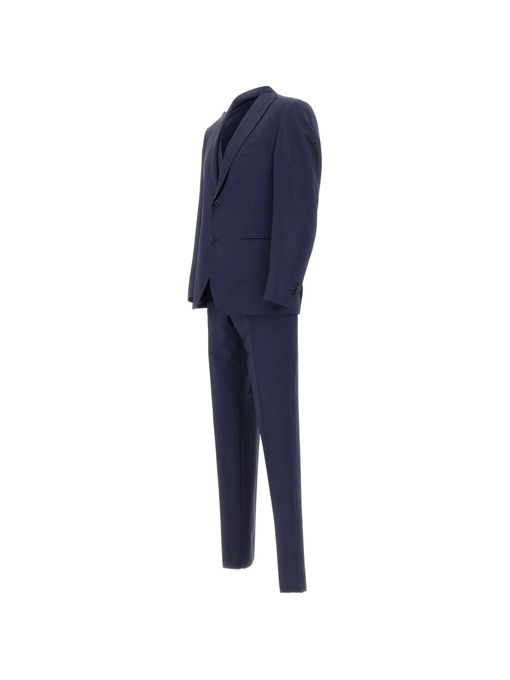 Corneliani Pak met enkele rij knopen Blauw