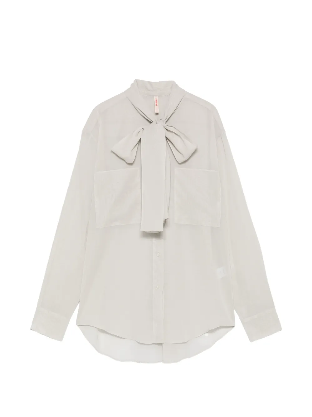 Indress Blusa Matthias con fiocco - Grigio