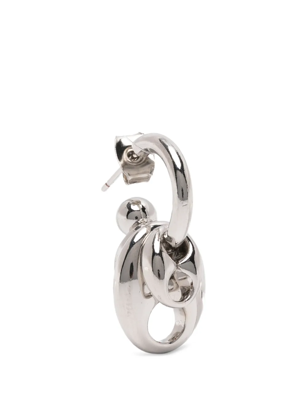 Justine Clenquet Akari hoop earrings - Argento