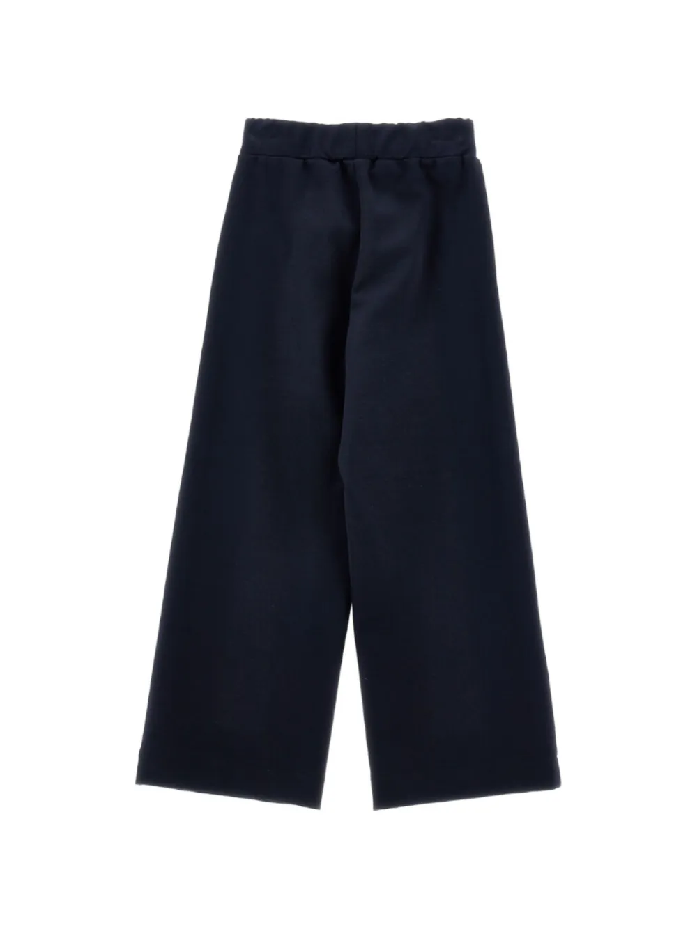 Monnalisa Corinne elasticated-waist heart-motif trousers Blauw