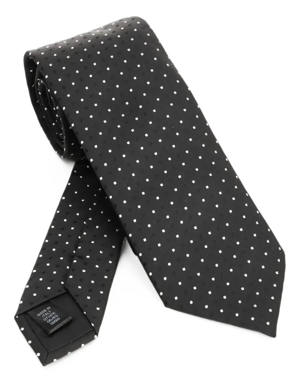Dolce & Gabbana Stropdas met stippen Zwart