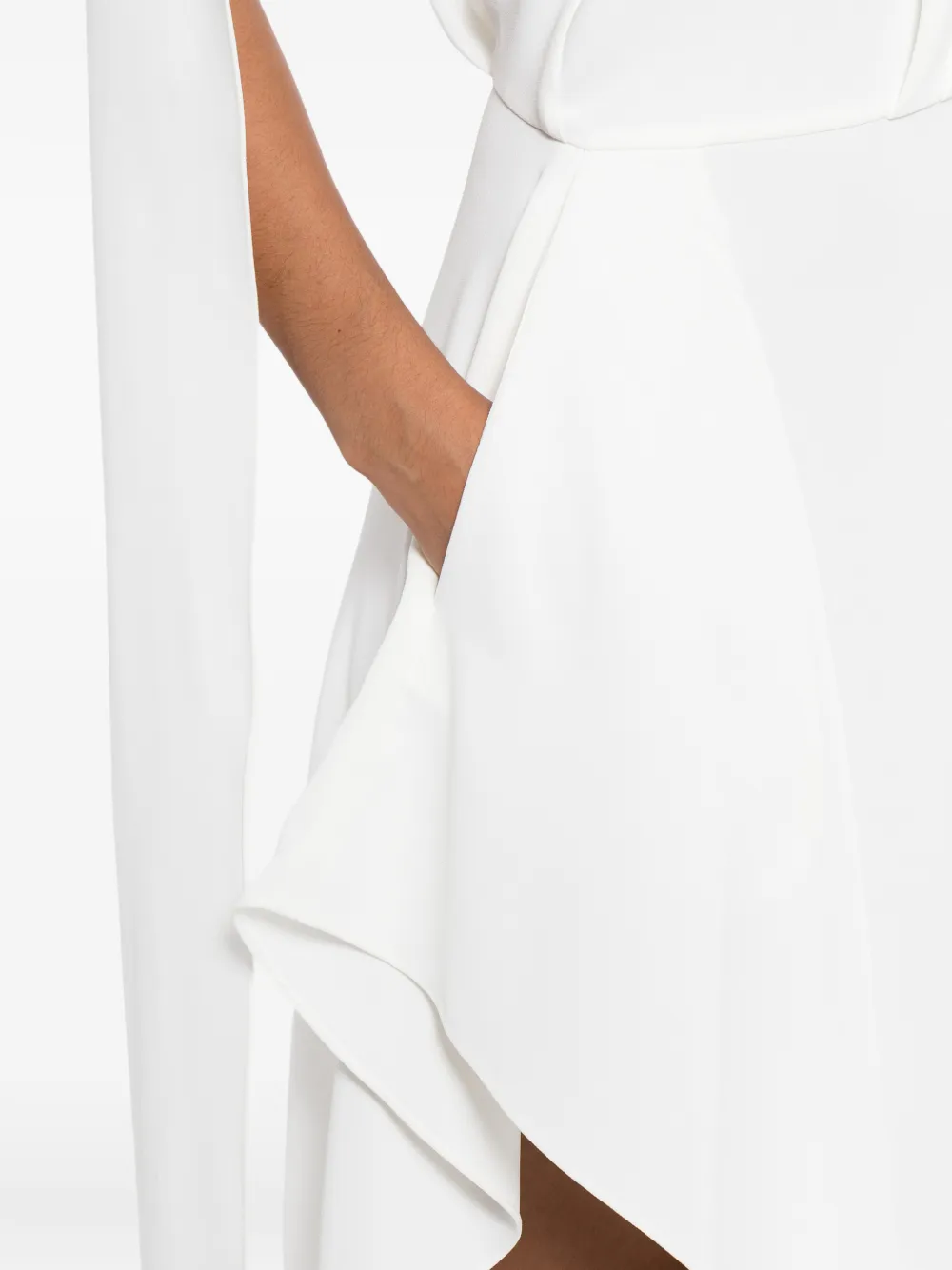 Maticevski Priority Gown in White, view 5