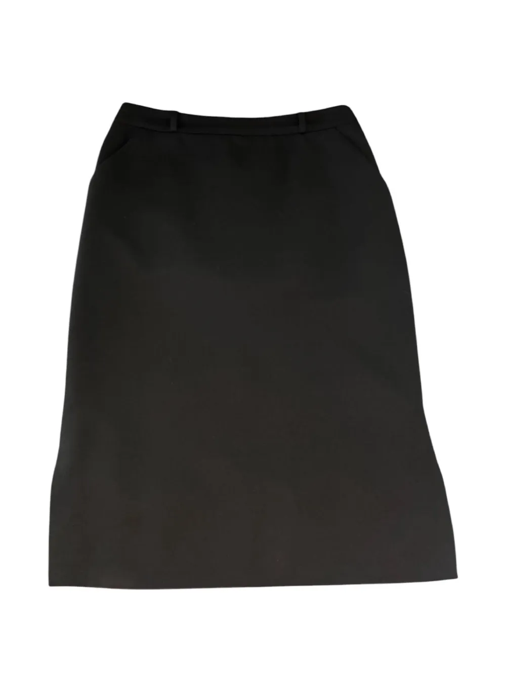 TOM FORD belt-loops pencil midi skirt - Nero