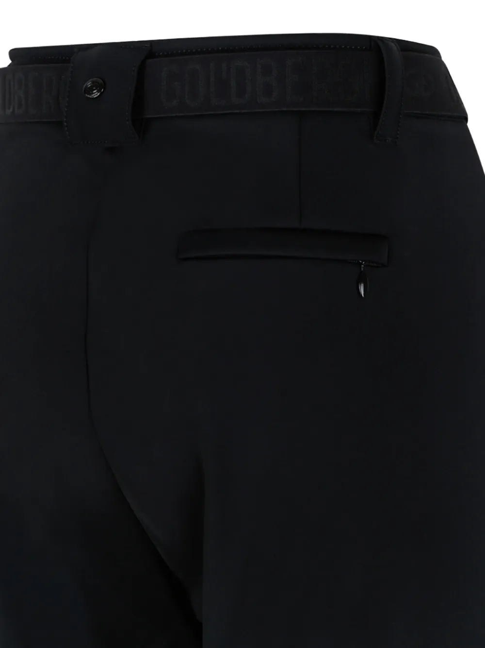 Goldbergh Paris belted stirrup ski pants Zwart