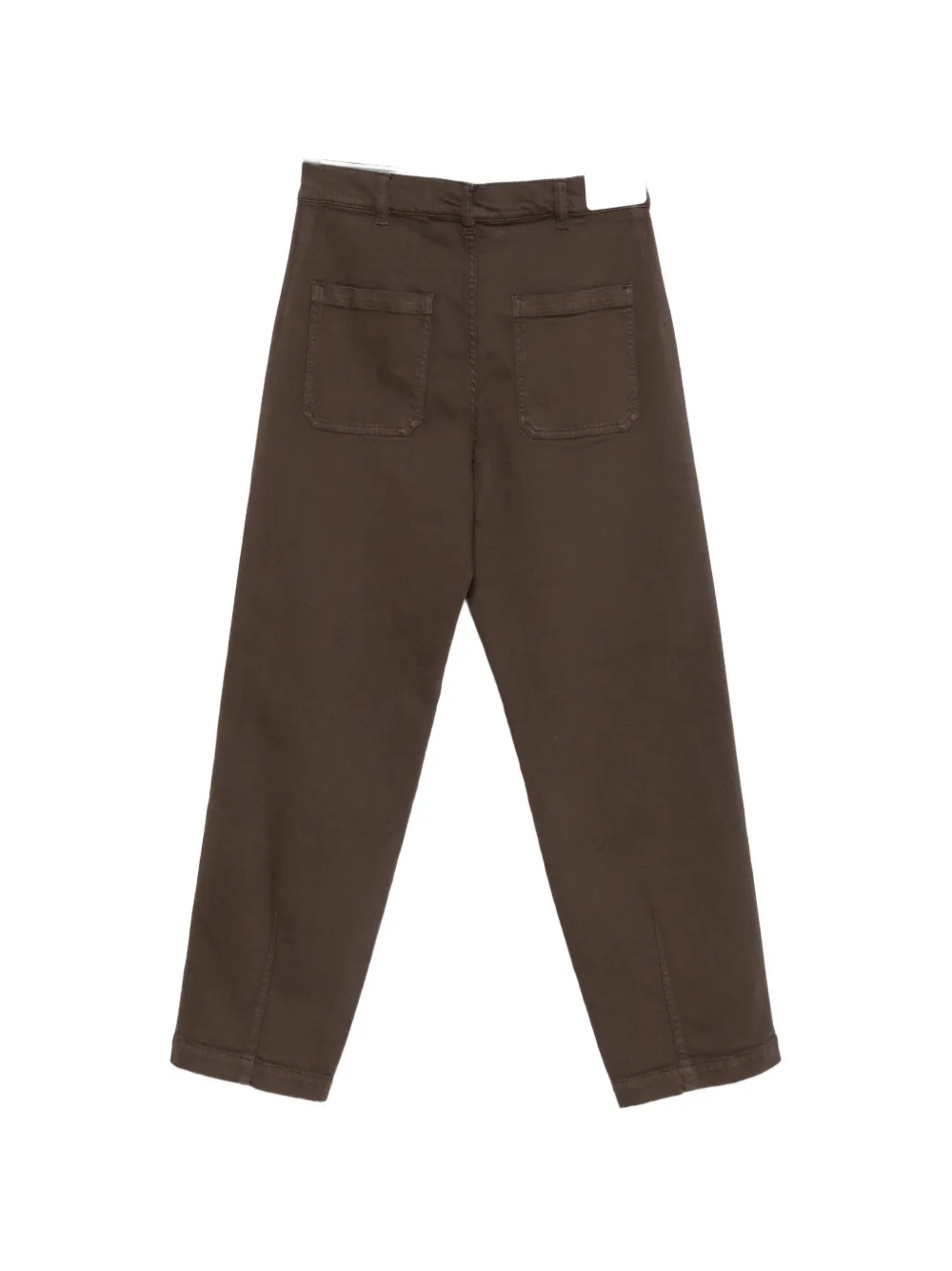 Eleventy Broek met naaddetail Bruin