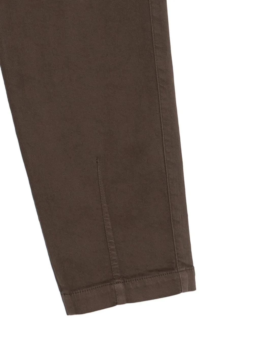 Eleventy Broek met naaddetail Bruin