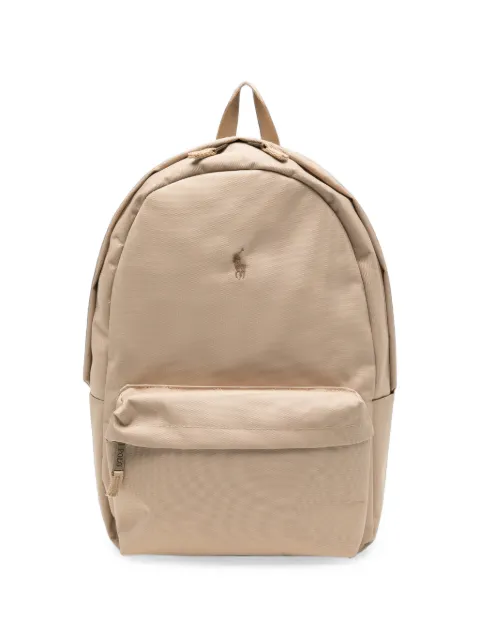 POLO RALPH LAUREN KIDS logo-embroidered backpack