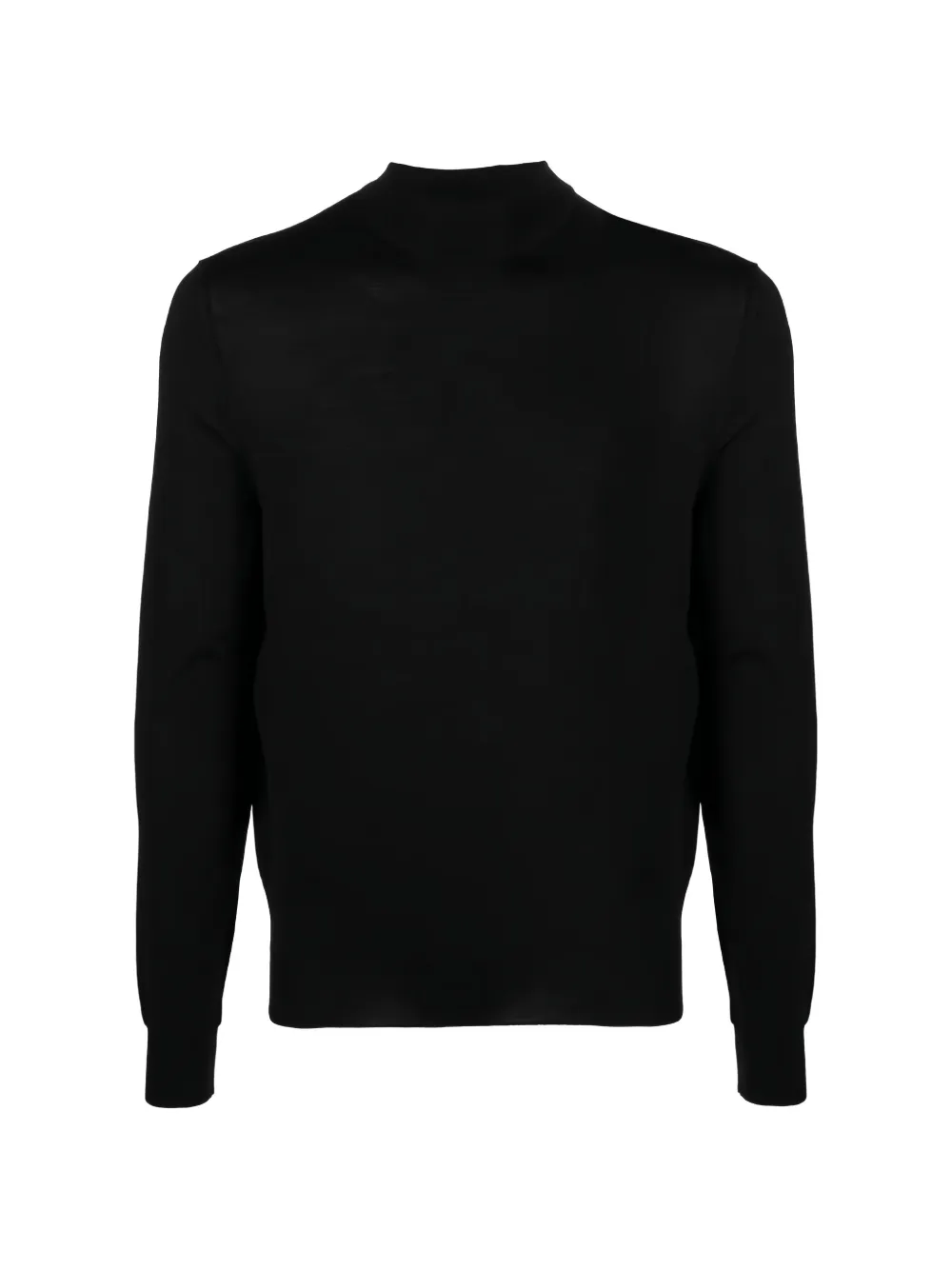 Drumohr high-neck wool sweater - Schwarz