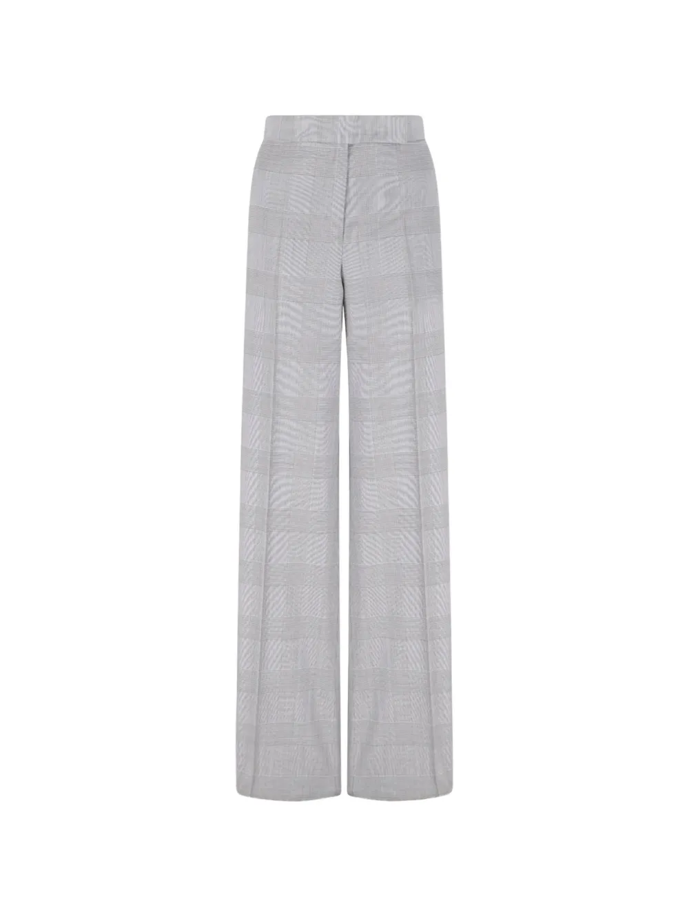 Max Mara check-pattern trousers - Grau