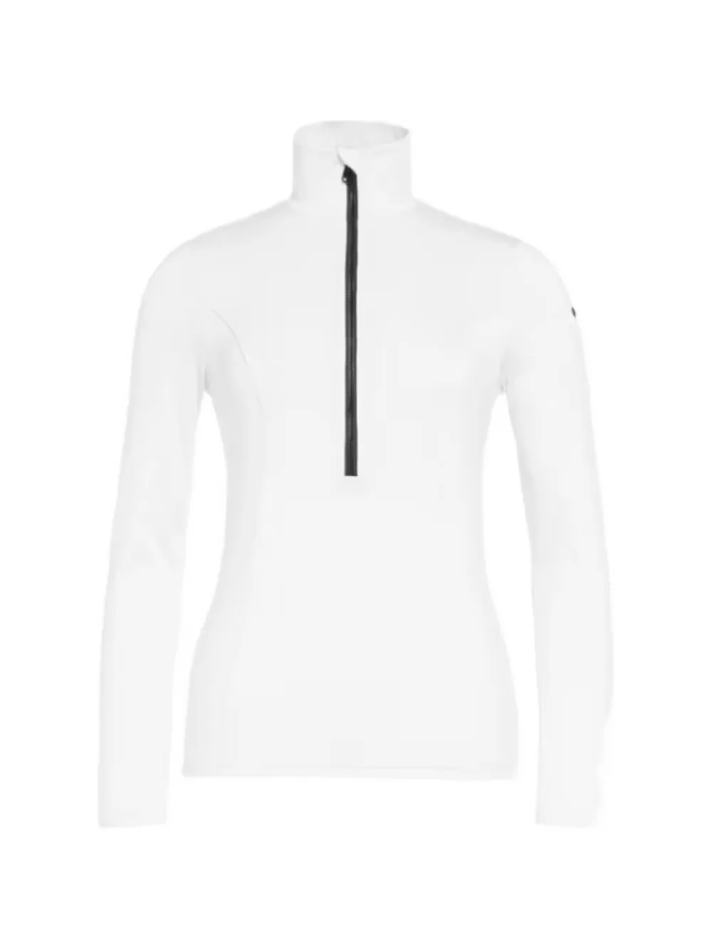 Goldbergh Sweatshirt mit Viertel-Reißverschluss - Weiß