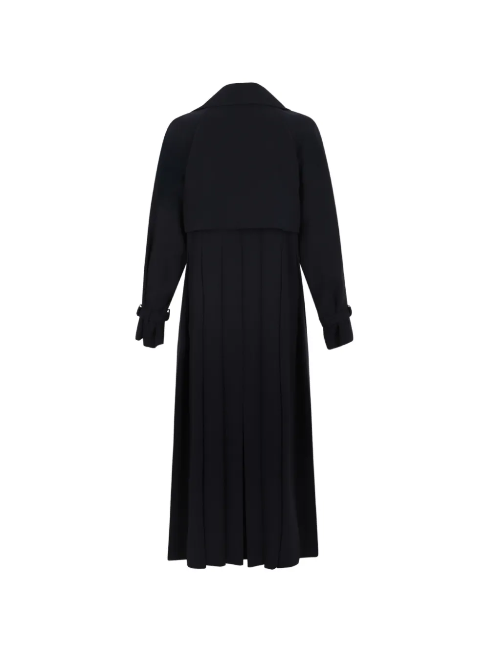 Max Mara Jas met dubbele rij knopen Zwart