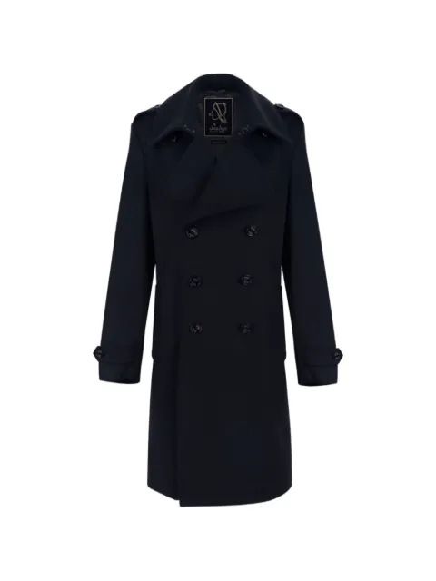 Sealup double-breasted epaulette coat